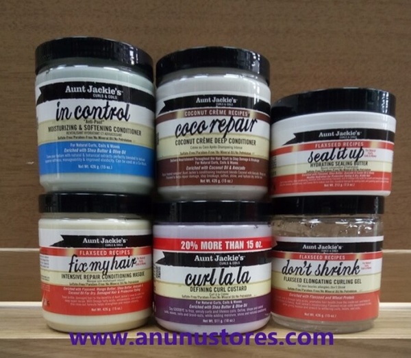 Aunt Jackie's Curl & Coils Hair Products